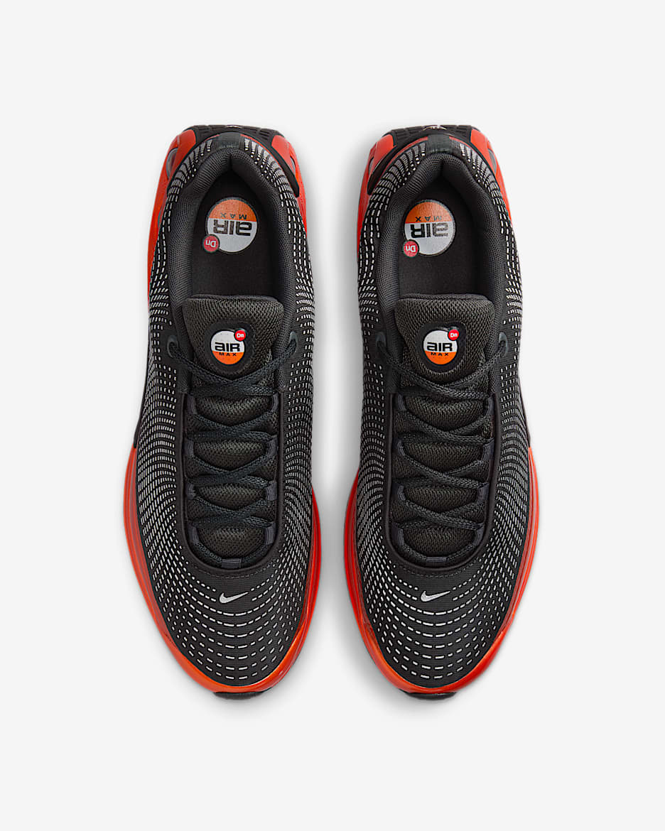 Nike air max 720 mens black red best sale